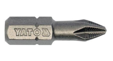 YATO KOMPLET BITÓW 10 szt. PH 2 x 25mm 04752 YATO KOMPLET BITÓW 10 szt. PH 2 x 25mm 04752