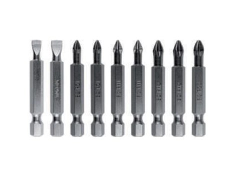 YATO KOMPLET KOŃCÓWEK / BITÓW 10szt / 50mm (PŁASKIE, PH, PZ) 04832 YATO KOMPLET KOŃCÓWEK / BITÓW 10szt / 50mm (PŁASKIE, PH, PZ) 04832