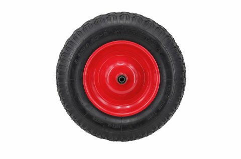 AWTOOLS KOŁO DO TACZKI PNEUMATYCZNE 4.00-8 FELGA METAL, ŁOŻYSKO+OŚ, 2 WARSTWY, 2 ATM