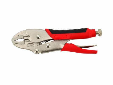 AWTOOLS SZCZYPCE ZACISKOWE MORSEA 180mm SZCZĘKI ZAOKRĄGLONE TPR BLACK LINE