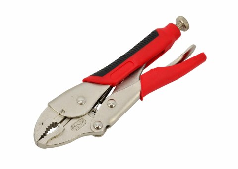 AWTOOLS SZCZYPCE ZACISKOWE MORSEA 140mm SZCZĘKI ZAOKRĄGLONE TPR BLACK LINE