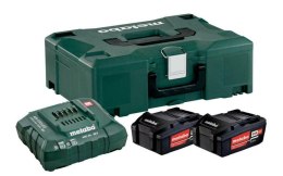METABO AKUMULATOR 18V 5,2Ah x2 +ŁADOW. ASC 55 METABOX