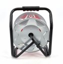 AWTOOLS PRZEDŁUŻACZ BĘBEN METALOWY CZERWONY HEAVY DUTY 50m 3x2,5 mm 16A / 3680W / IP44