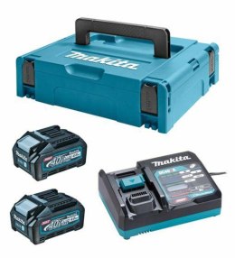 MAKITA ZESTAW ZASILAJĄCY 40V XGT (BL4040x2+DC40RA) MAKPAC