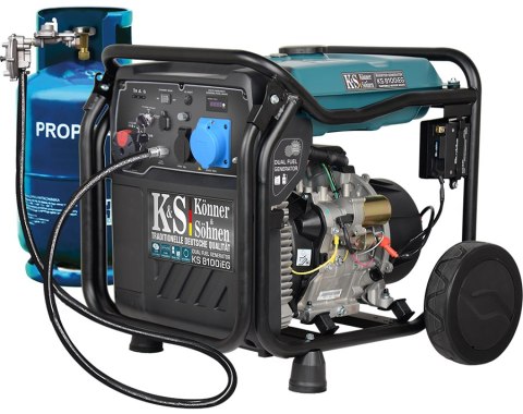 KÖNNER & SÖHNEN GENERATOR INWERTOROWY HYBRYDOWY KS 8100iEG 7,2kW 230V