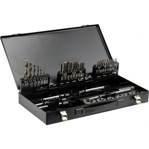 YATO GWINTOWNIKI + NARZYNKI ZESTAW 44 elem. M3-M12 2978