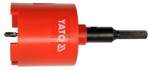 YATO KORONA DIAMENTOWA 82mm UCHWYT HEX 6046