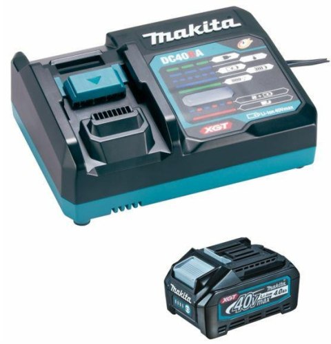 MAKITA ZESTAW ZASILAJĄCY 40V XGT (BL4040x1+DC40RA) (UN3480)