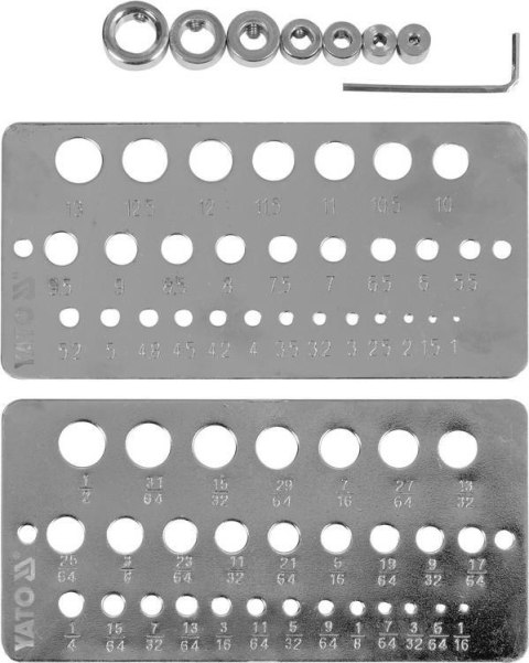 YATO SPRAWDZIAN DO ŚREDNIC I OGRANICZNIKI GŁĘBOKOŚCI