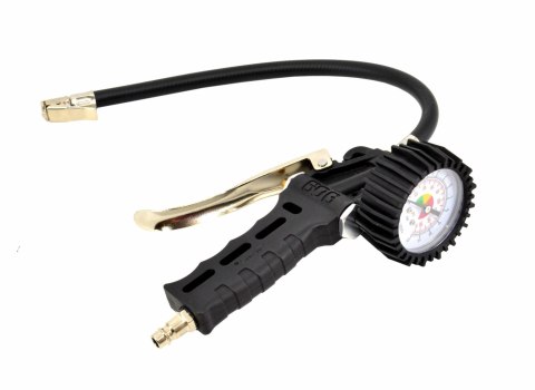 AWTOOLS PISTOLET DO POMPOWANIA Z MANOMETREM 60G