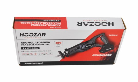 HOOZAR PIŁA SZABLASTA BEZSZCZOTKOWA 18V 1x4.0Ah RS10BL