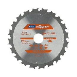 NORTON PIŁA TARCZOWA 190mm x 30mm x 20z MULTI MATERIALS DEMOLITION (3,0/2,0)