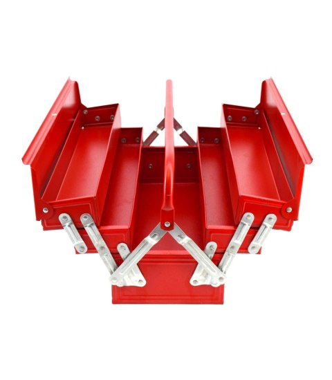 AWTOOLS SKRZYNKA NARZĘDZIOWA METALOWA 5cz. 430x200x200mm