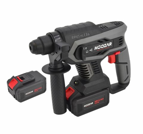 HOOZAR MŁOTOWIERTARKA BEZSZCZOTKOWA SDS+ 18V 2x4.0Ah 2.2J RH10BL-M2
