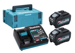 MAKITA ZESTAW ZASILAJĄCY 40V XGT (BL4050Fx2+DC40RB) (UN3480)