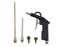 AWTOOLS PISTOLET DO PRZEDMUCHIWANIA Z PRZEDŁUŻKAMI 2,5/12/22cm