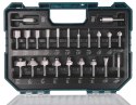 MAKITA FREZY UNIWERSALNE 8mm ZESTAW 22szt.