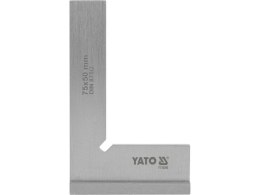 YATO KĄTOWNIK ŚLUSARSKI ZE STOPKĄ 75x50mm