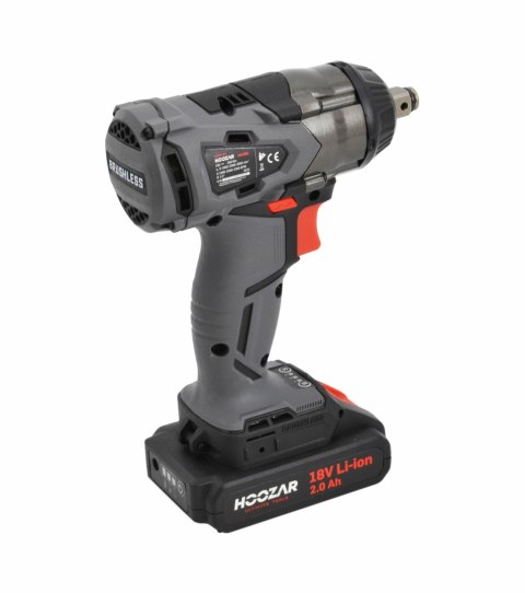 HOOZAR KLUCZ UDAROWY BEZSZCZOTKOWY 1/2" 18V 1x2.0Ah 350 Nm IW10BL
