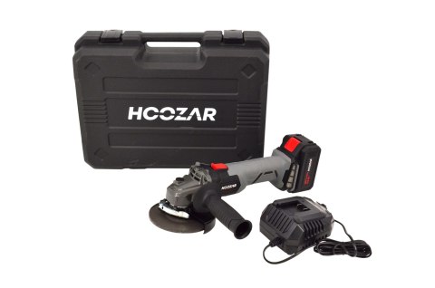HOOZAR SZLIFIERKA KĄTOWA BEZSZCZOTKOWA 125mm 18V 1x5.0Ah AG25BL-T1