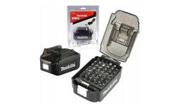 MAKITA ZESTAW KOŃCÓWEK Z UCHWYTEM 31szt.