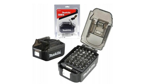 MAKITA ZESTAW KOŃCÓWEK Z UCHWYTEM 31szt.