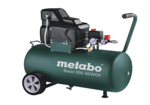 METABO KOMPRESOR BEZOLEJOWY 230V 50L BASIC 250-50 W OF METABO KOMPRESOR BEZOLEJOWY 230V 50L BASIC 250-50 W OF