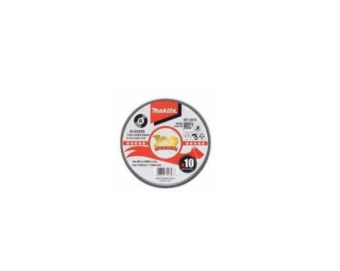 TARCZA DO METALU 125 x 1,2 x 22,2mm WA60T INOX /10szt. TARCZA DO METALU 125 x 1,2 x 22,2mm WA60T INOX /10szt.