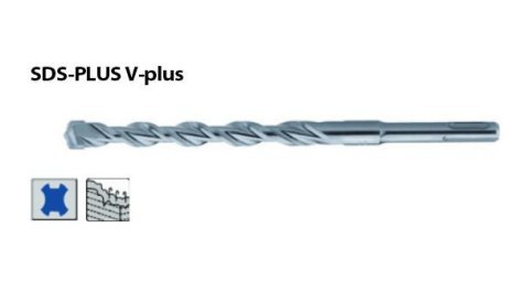 WIERTŁO SDS V-PLUS 10 x 350mm WIERTŁO SDS V-PLUS 10 x 350mm