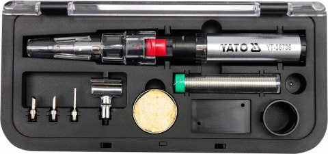YATO LUTOWNICA GAZOWA 3w1 + AKCESORIA 36706 YATO LUTOWNICA GAZOWA 3w1 + AKCESORIA 36706
