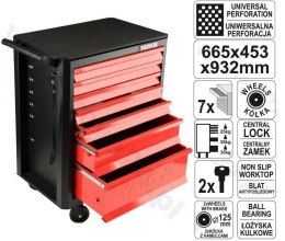 YATO WÓZEK WARSZTATOWY 7 SZUFLAD 09000