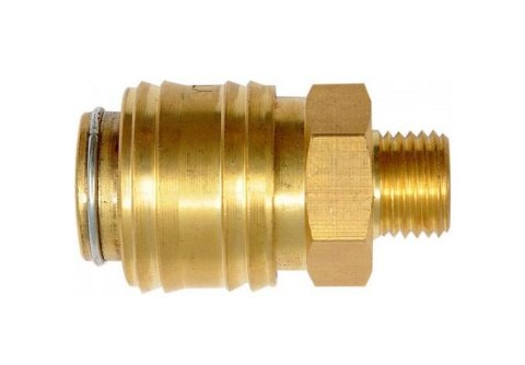 YATO SZYBKOZŁĄCZKA ŻEŃSKA GWINT ZEWNĘTRZNY 1/4" YATO SZYBKOZŁĄCZKA ŻEŃSKA GWINT ZEWNĘTRZNY 1/4"
