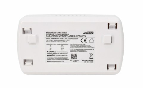 AWTOOLS CZUJNIK CZADU 2xAA 1,5V