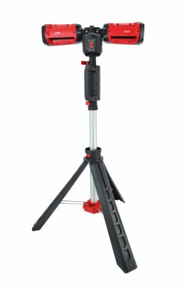 AWTOOLS REFLEKTOR PRZENOŚNY AKUMULATOROWY TWIN HEAD 14,8V 6000LM BLACK LINE