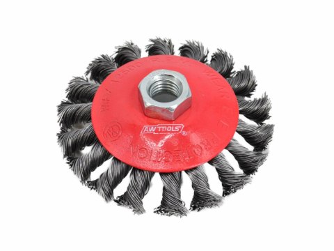 AWTOOLS SZCZOTKA STOŻKOWA SKRĘCANA 100mm M14