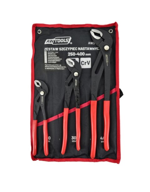 AWTOOLS ZESTAW SZCZYPIEC NASTAWNYCH 3szt. (10/12/16")