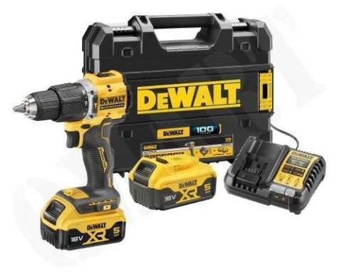 DEWALT WKRĘTARKA UD.18V DCD799P2T 74Nm 2x5,0Ah BL TSTAK