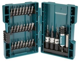 MAKITA ZESTAW KOŃCÓWEK WKRĘTAK. I KLUCZY NASAD. 29szt.