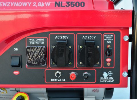 AWTOOLS GENERATOR BENZYNOWY 2,8kW 230V BLACK LINE