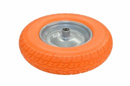 AWTOOLS KOŁO DO TACZKI PNEUMATYCZNE PIANKOWE 400 LEKKIE, FELGA METAL, ŁOŻYSKO+OŚ