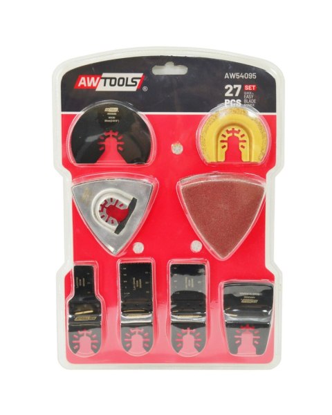 AWTOOLS MT ZESTAW BRZESZCZOTÓW 27szt. DO URZĄDZENIA WIELOFUNKCYJNEGO