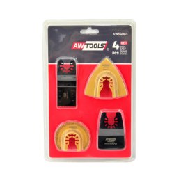 AWTOOLS MT ZESTAW BRZESZCZOTÓW 4szt. DO URZĄDZENIA WIELOFUNKCYJNEGO
