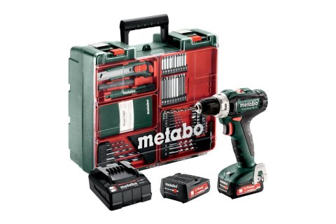 METABO WKRĘTARKA POWERMAXX BS 12 SET 2x2,0 Ah +ACC WALIZKA