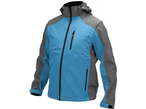 YATO KURTKA SOFTSHELL Z KAPTUREM NIEBIESKA ROZM. S