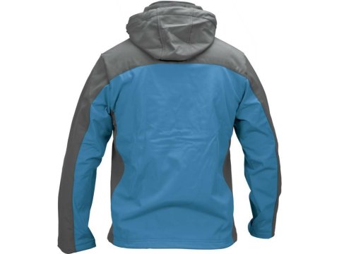 YATO KURTKA SOFTSHELL Z KAPTUREM NIEBIESKA ROZM. S