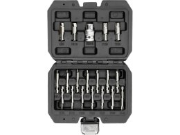 YATO ZESTAW BITÓW DO OBROBIONYCH ŚRUB 19el.