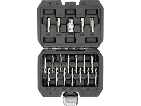 YATO ZESTAW BITÓW DO OBROBIONYCH ŚRUB 19el.