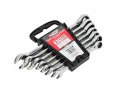AWTOOLS KLUCZE PŁASKO-OCZKOWE Z GRZECHOTKĄ KOMPLET 6 szt. 8-19mm