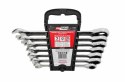AWTOOLS KLUCZE PŁASKO-OCZKOWE Z GRZECHOTKĄ KOMPLET 6 szt. 8-19mm