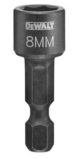 DEWALT KOŃCÓWKA Z NASADKĄ 8mm KOMPAKTOWA